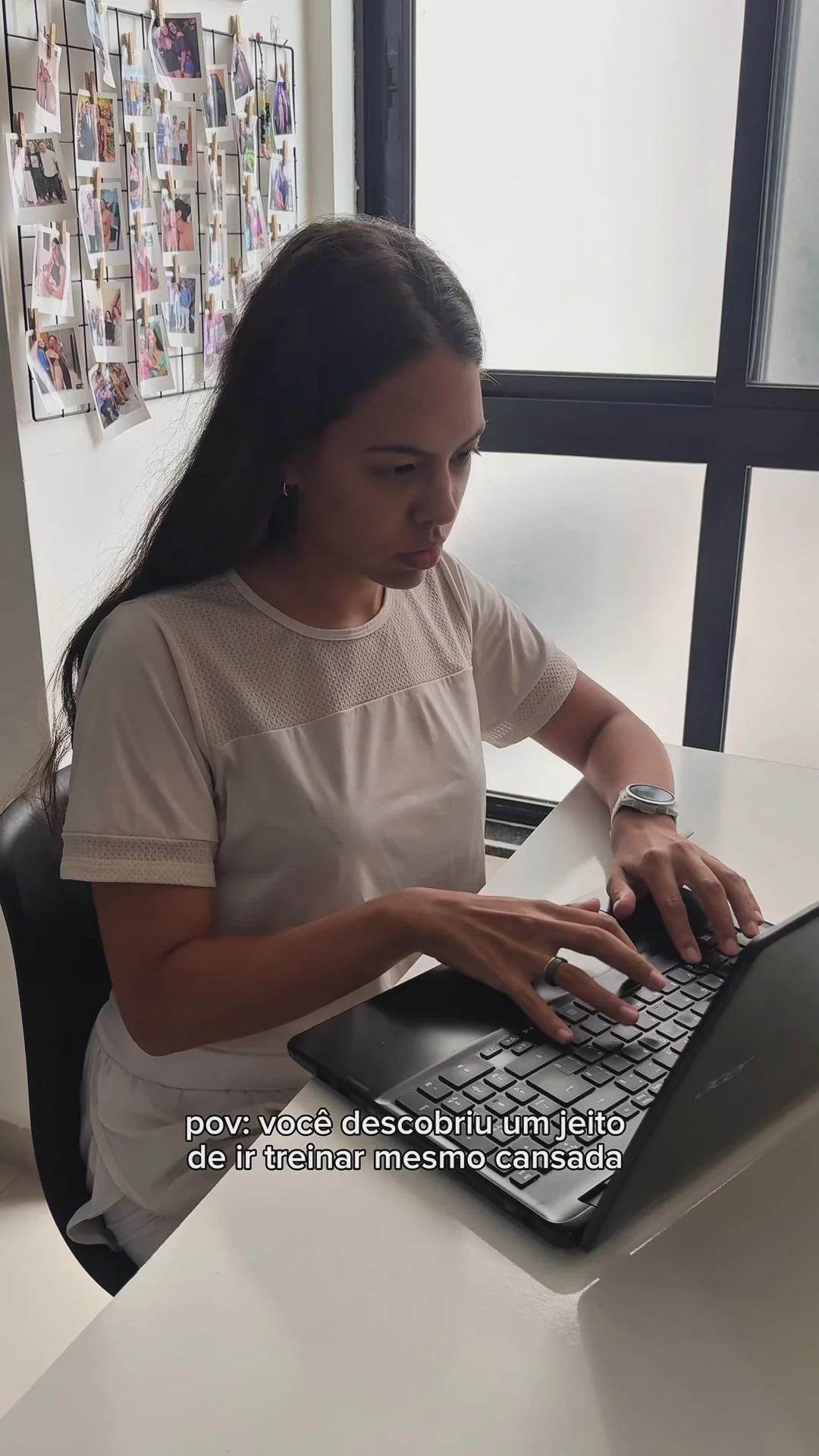 Pessoa trabalhando